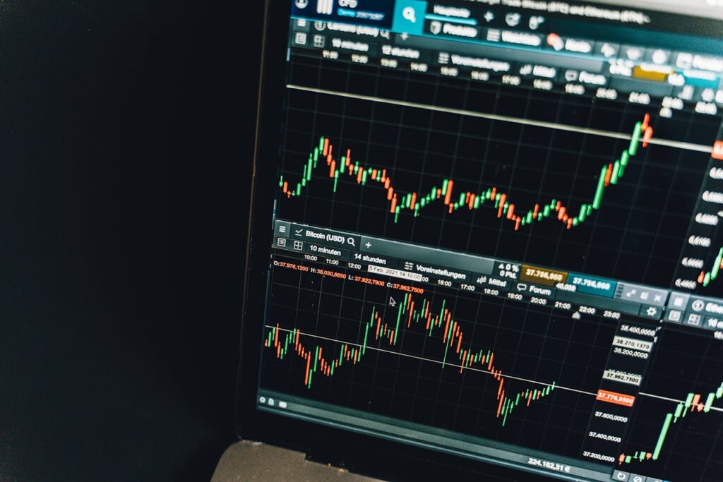 Real-time market data display on Tradevision platform for informed trading